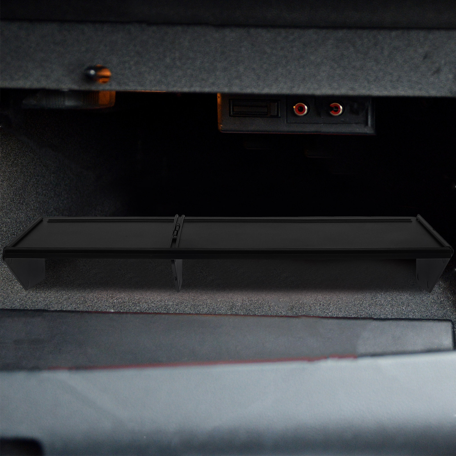 Car Trunk Organizer - Plastic Center Console Organizer Tray for