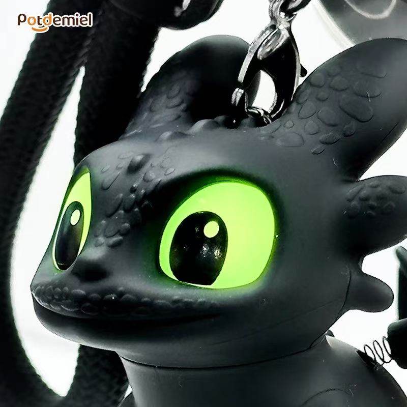 Car Accessories Interior - Genuine Cute Glowing Toothless Car Interior