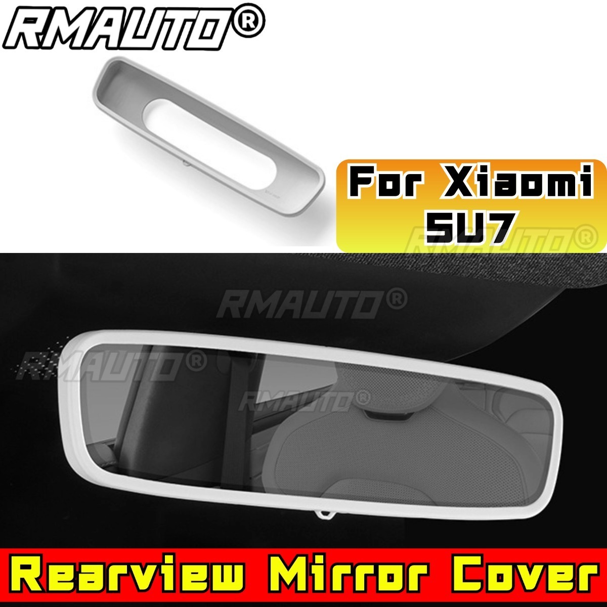 Car Accessories Xiaomi - Car Interior Rearview Mirror Protection Frame