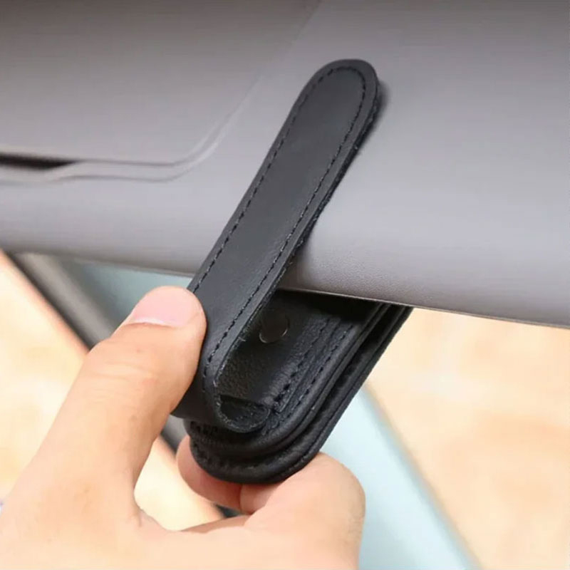 Car Sun Visor Glasses Case Hol - Car Accessories Outside ulasan dan harga