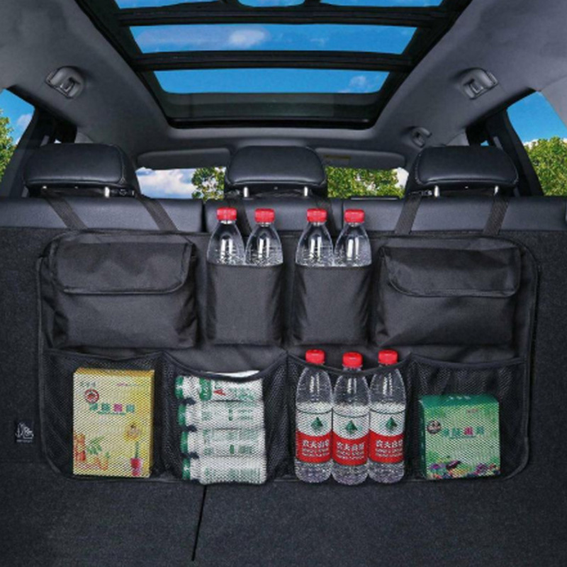 Car Trunk Organizer Adjustable - Car Cargo Net Trunk ulasan dan harga