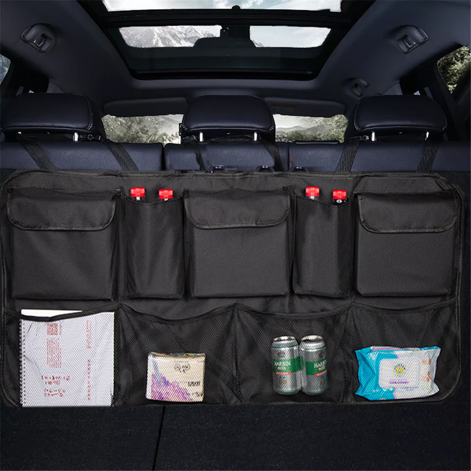 Car Trunk Organizer Adjustable - Car Cargo Net Trunk ulasan dan harga