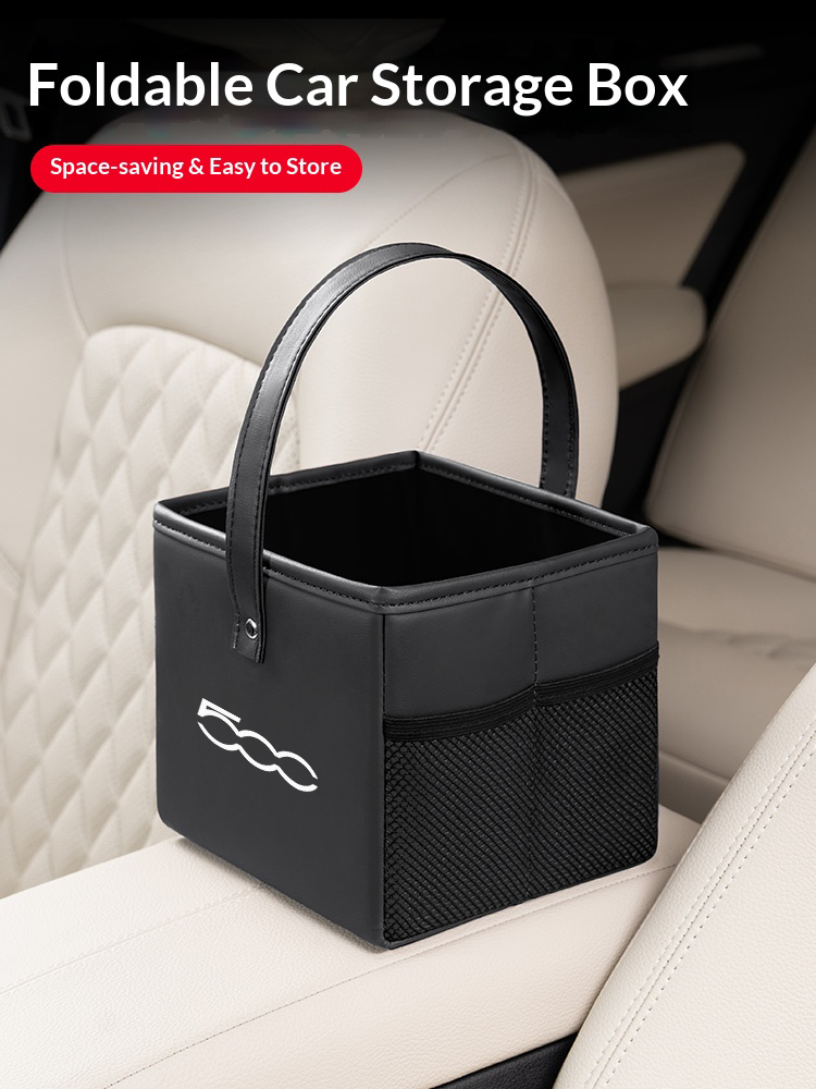 Car Trash Car Leather Folding  - Car Accessories Under 500 ulasan dan harga