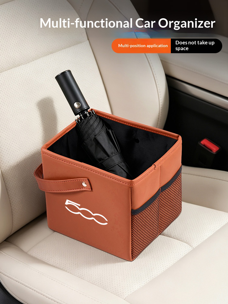 Car Trash Car Leather Folding  - Car Accessories Under 500 ulasan dan harga