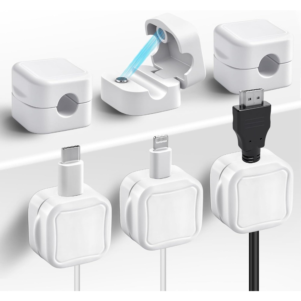 6 PCS Magnetic Cable Clips Cor - Car Cable Organizer ulasan dan harga