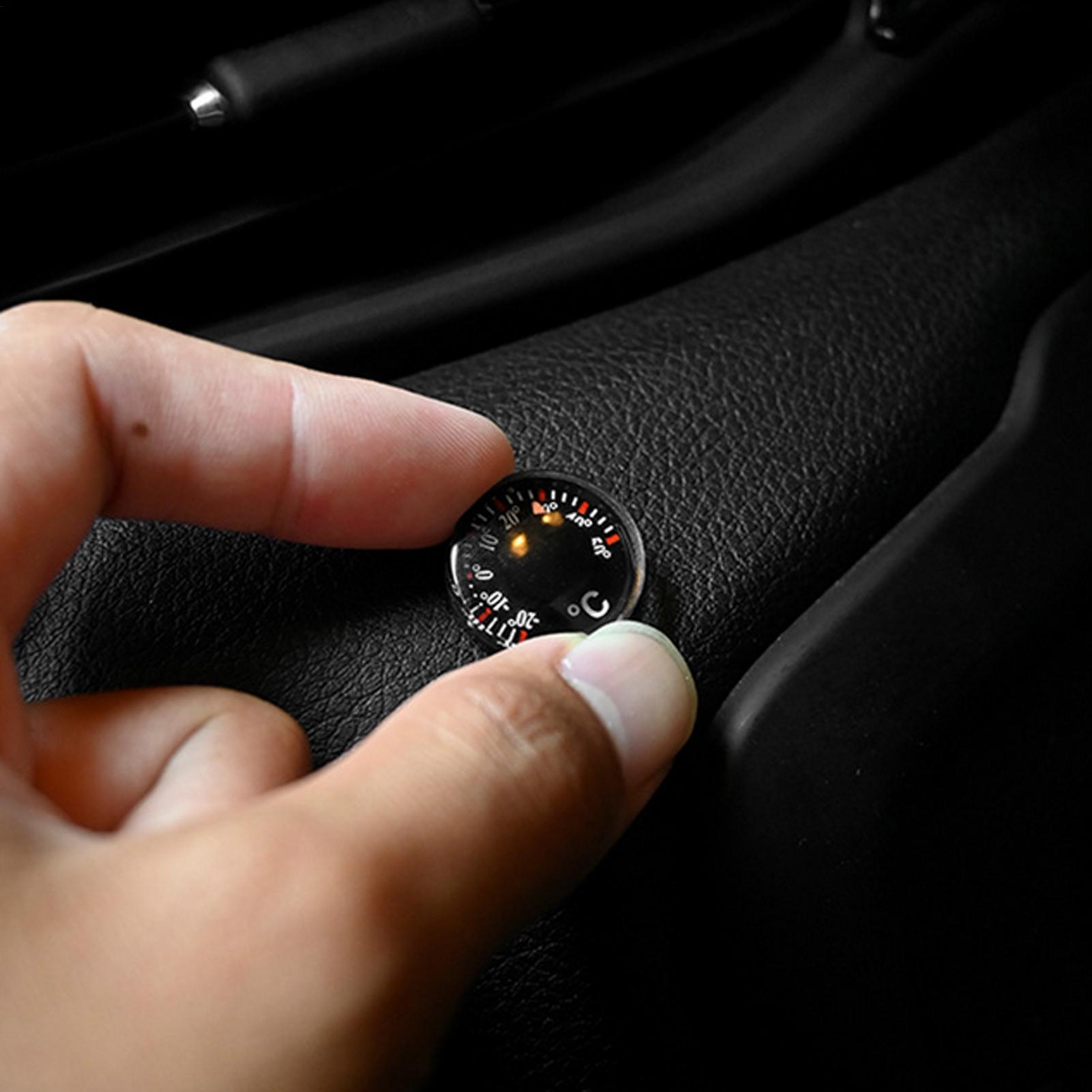 Mini Car Thermometer Battery-f - Car Accessories Interior ulasan dan harga