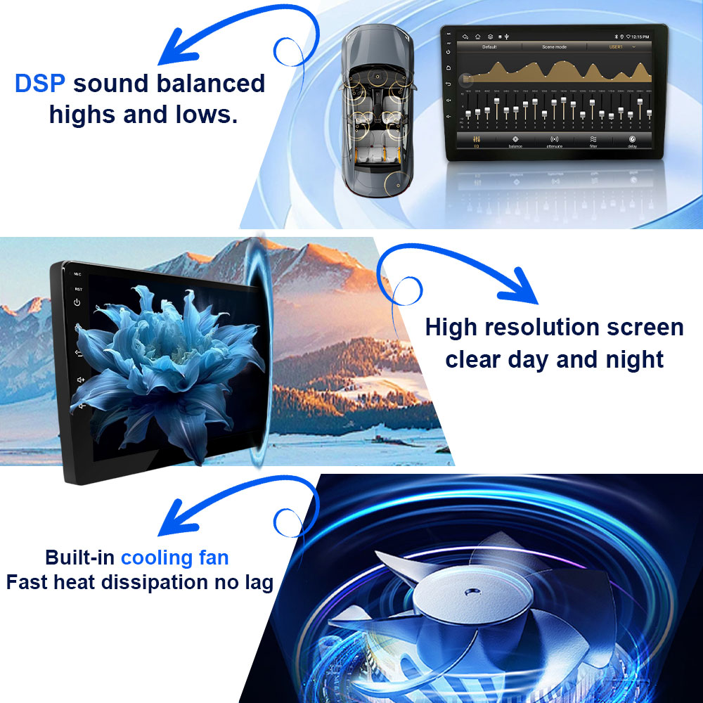 Car Radio for Toyota Highlande - Car Accessories In India ulasan dan harga