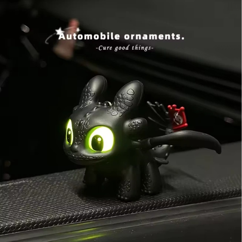 Genuine Cute Glowing Toothless - Car Accessories Interior ulasan dan harga