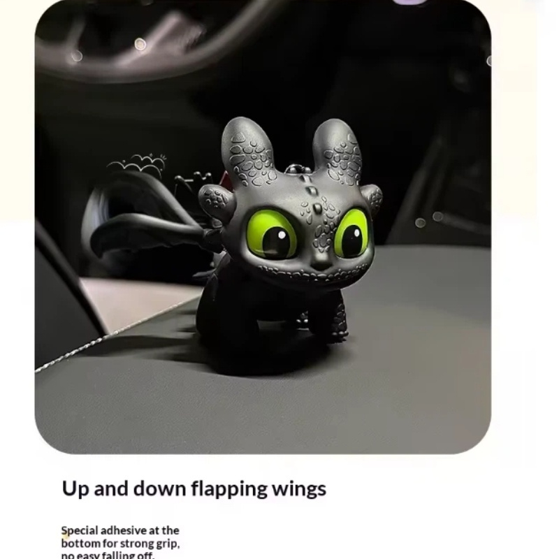 Genuine Cute Glowing Toothless - Car Accessories Interior ulasan dan harga
