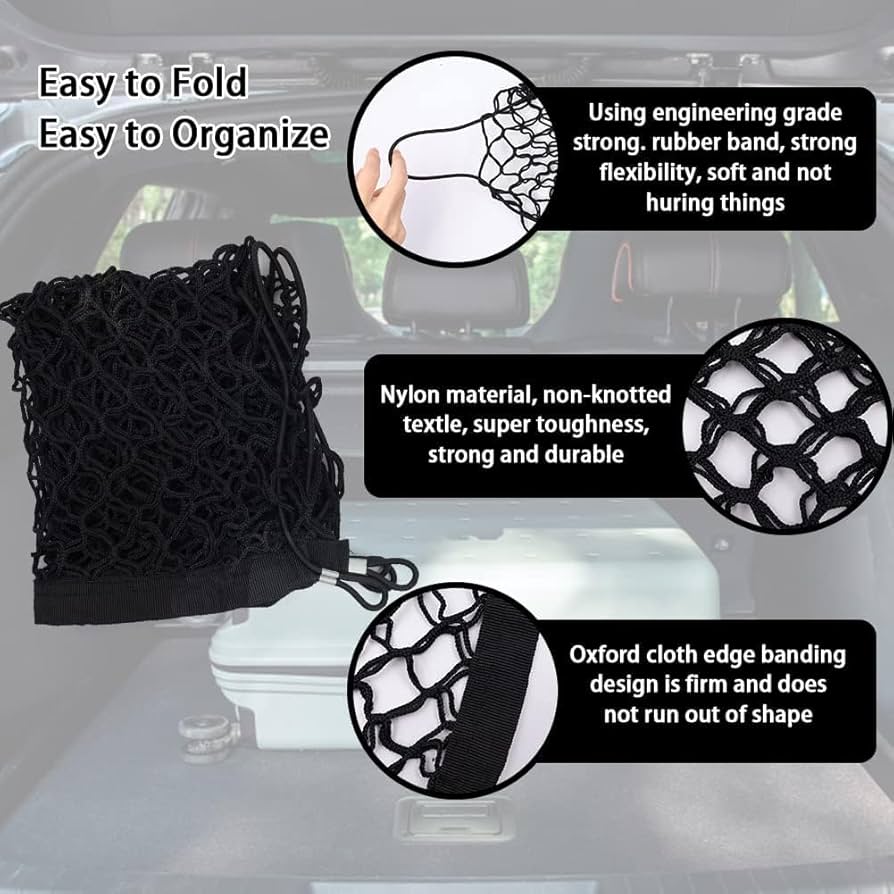 Car Trunk Nets For Suzuki SX4  - Car Cargo Net Trunk ulasan dan harga