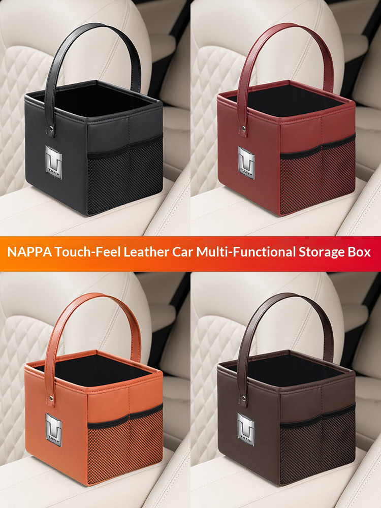 Car Trash Car Trunk Leather Fo - Car Accessories Under 500 ulasan dan harga