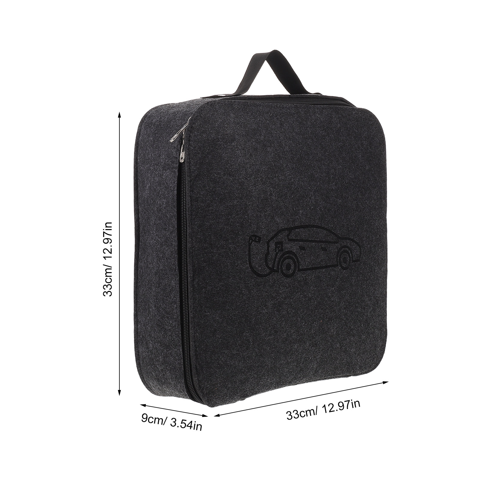 Felt Ev Storage Bag Compact Ch - Car Cable Organizer ulasan dan harga