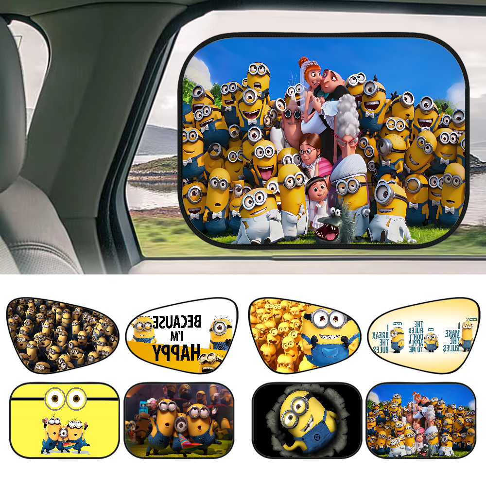 CARTOON M-Miniones Car Side Wi - Car Accessories Outside ulasan dan harga