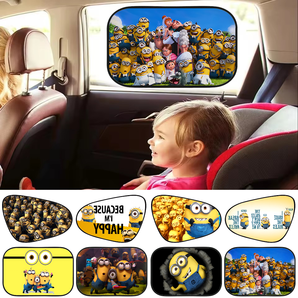 CARTOON M-Miniones Car Side Wi - Car Accessories Outside ulasan dan harga