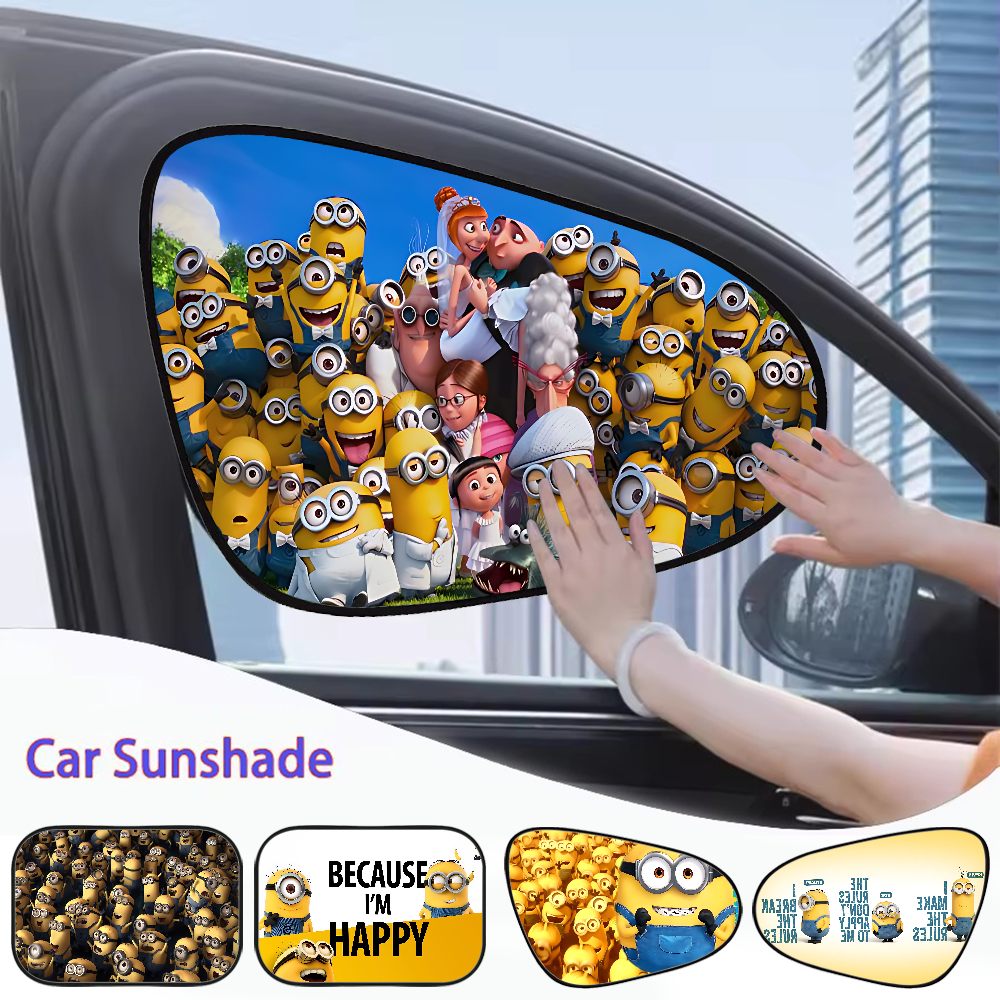 CARTOON M-Miniones Car Side Wi - Car Accessories Outside ulasan dan harga
