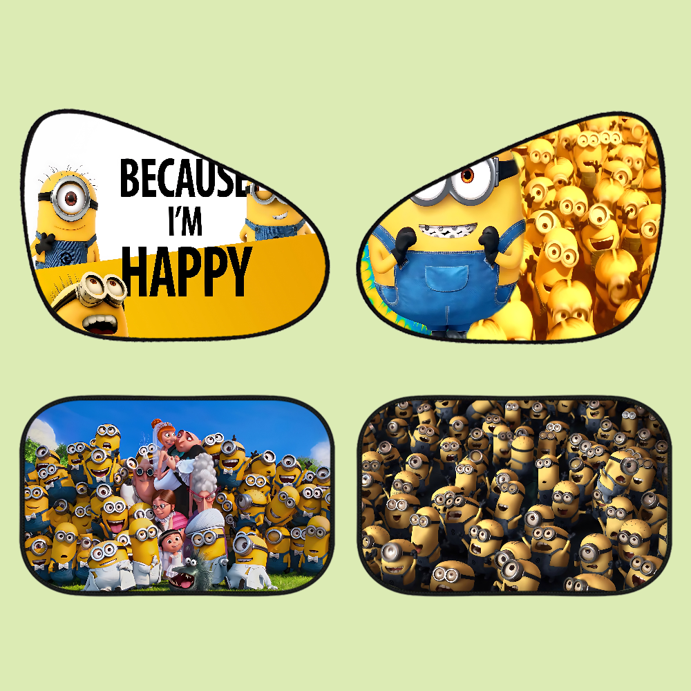 CARTOON M-Miniones Car Side Wi - Car Accessories Outside ulasan dan harga
