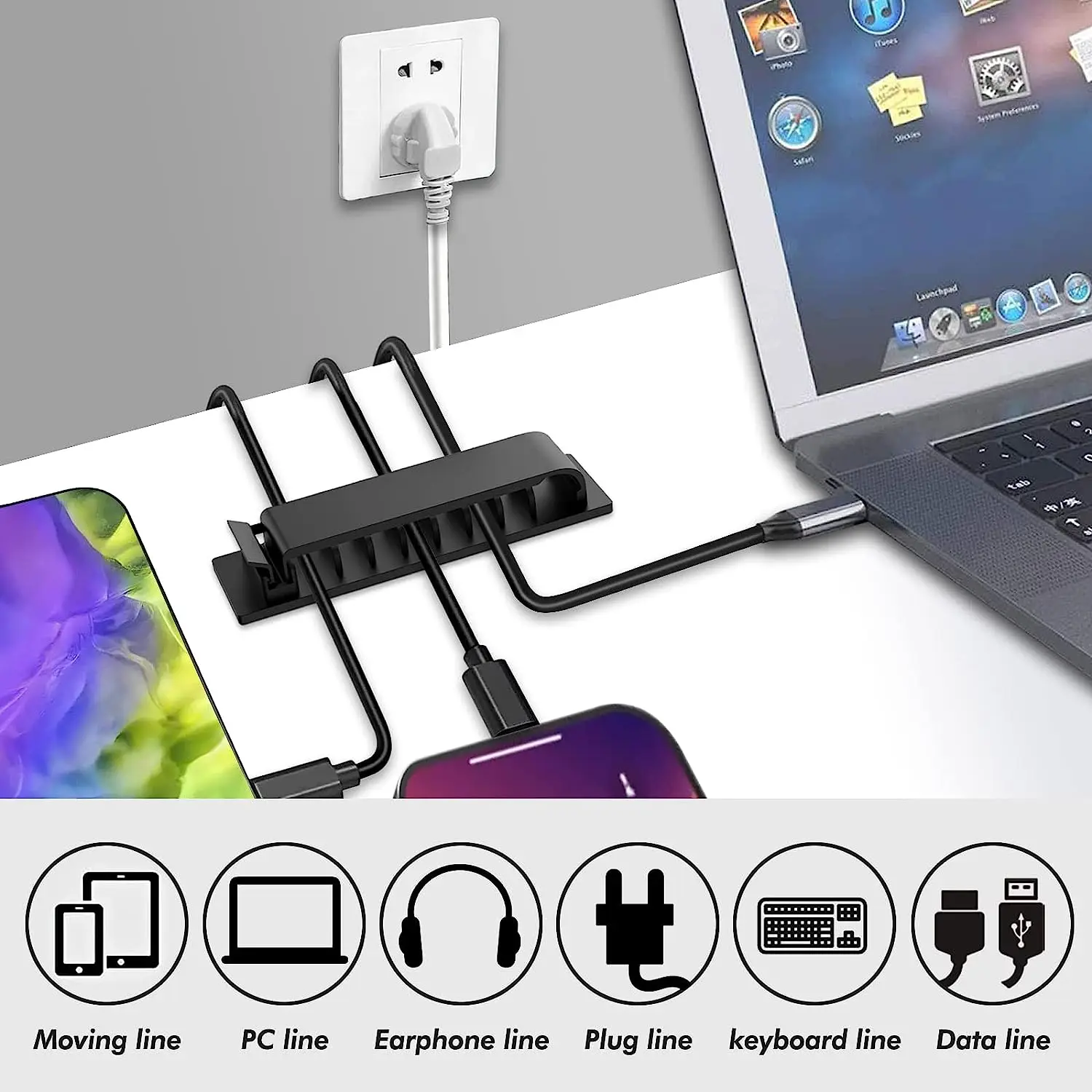 Cable Organizer Self Adhesive  - Car Cable Organizer ulasan dan harga