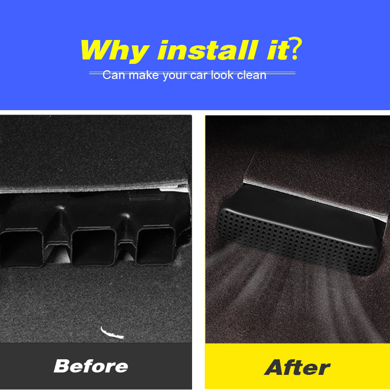 Car Rear Under Seat Air Condit - Car Accessories Under 500 ulasan dan harga