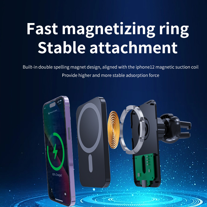 Magnetic Wireless Car Charger  - Car Accessories Xiaomi ulasan dan harga