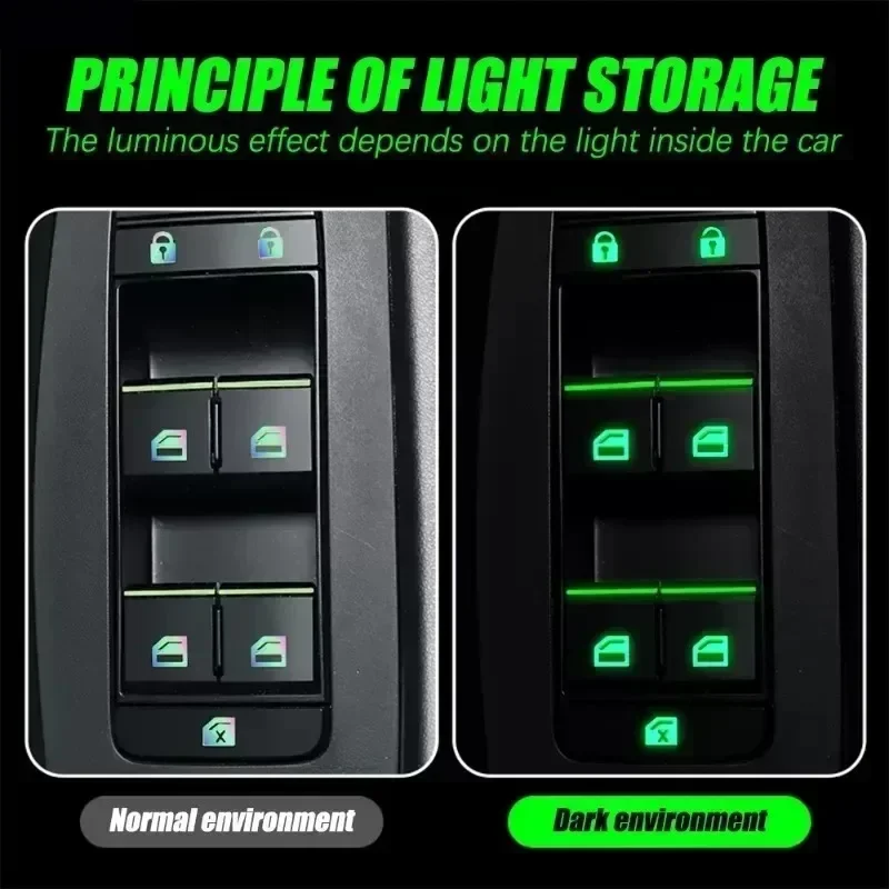 NEW Glow-in-the-Dark Car Butto - Car Accessories Outside ulasan dan harga