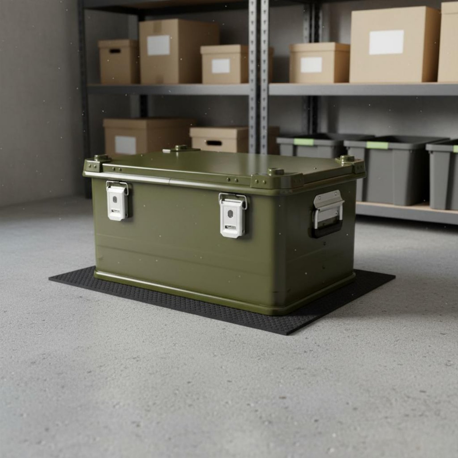 Aluminum Storage Box Large Cap - Car Trunk Organizer ulasan dan harga