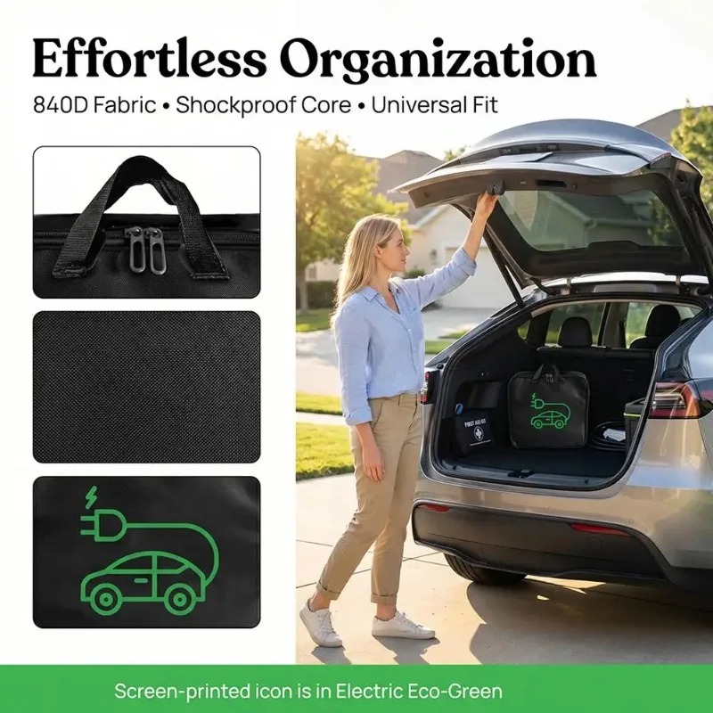 Car Charging Gun Storage Organ - Car Cable Organizer ulasan dan harga