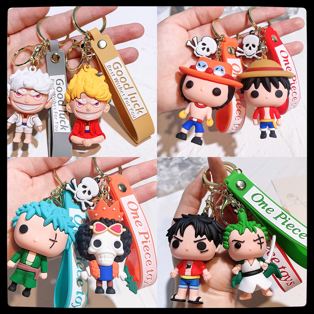 Anime One Piece Figure Key Cha - Car Accessories Interior ulasan dan harga
