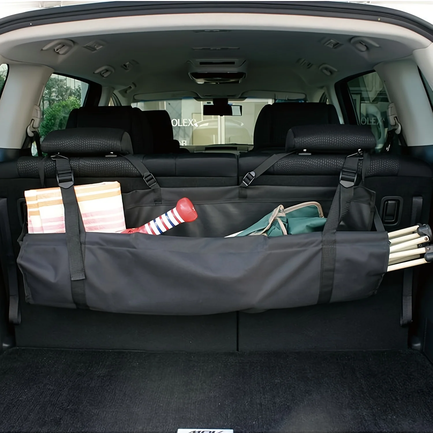 Adjustable Car Trunk Organizer - Car Cargo Net Trunk ulasan dan harga