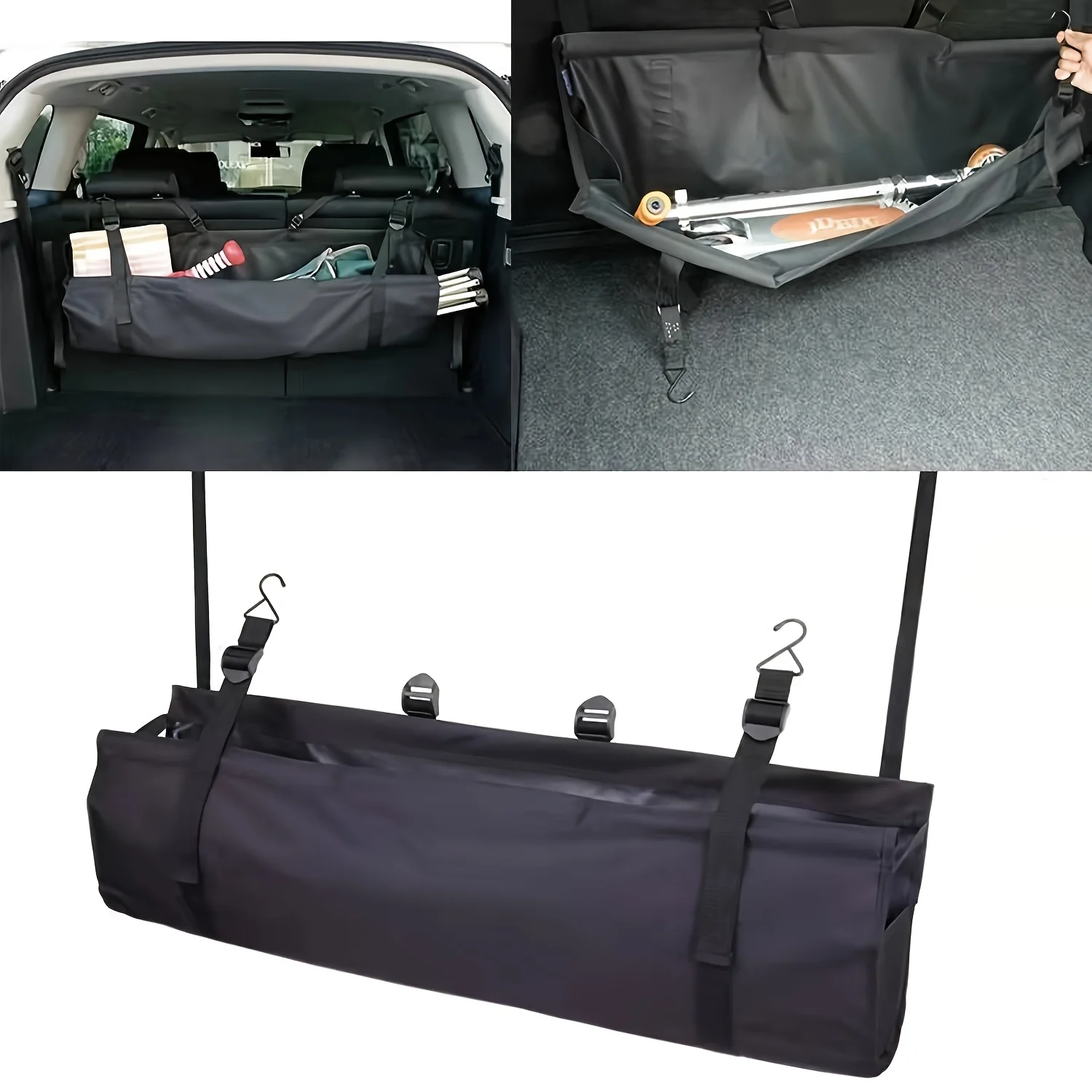 Adjustable Car Trunk Organizer - Car Cargo Net Trunk ulasan dan harga
