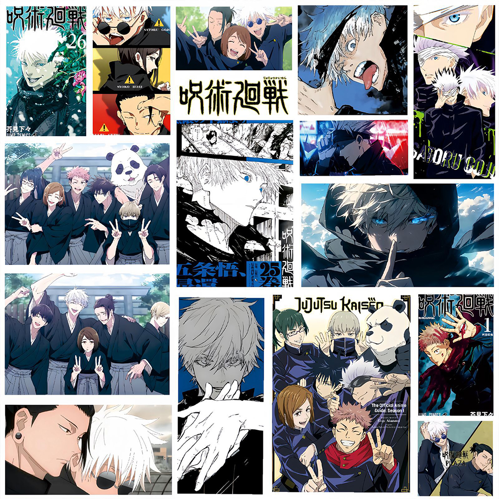 80pcs Cartoon Jujutsu Kaisen A - Car Accessories Outside ulasan dan harga