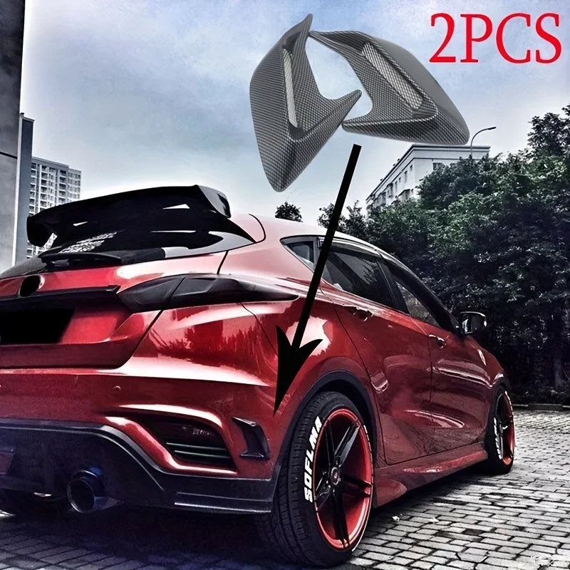 Carbon Fiber Universal Car Sha - Car Accessories Outside ulasan dan harga