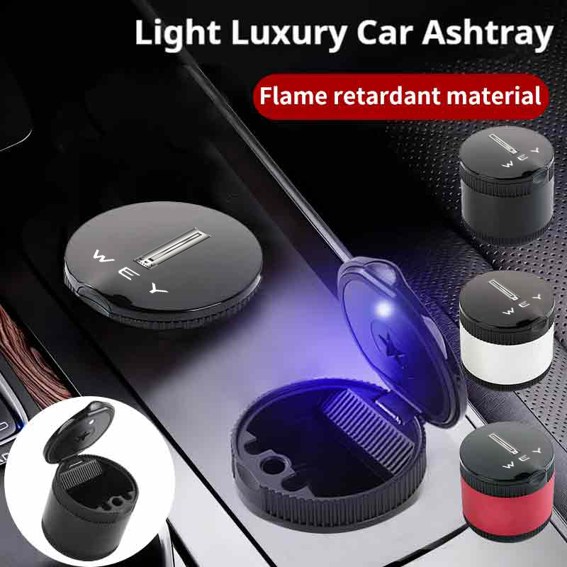 Universal Car LED Ashtray Cont - Car Accessories Under 500 ulasan dan harga