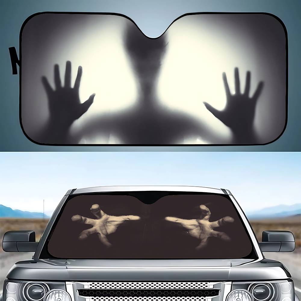 Creepy Ghost Hand Light Car Su - Car Accessories Outside ulasan dan harga