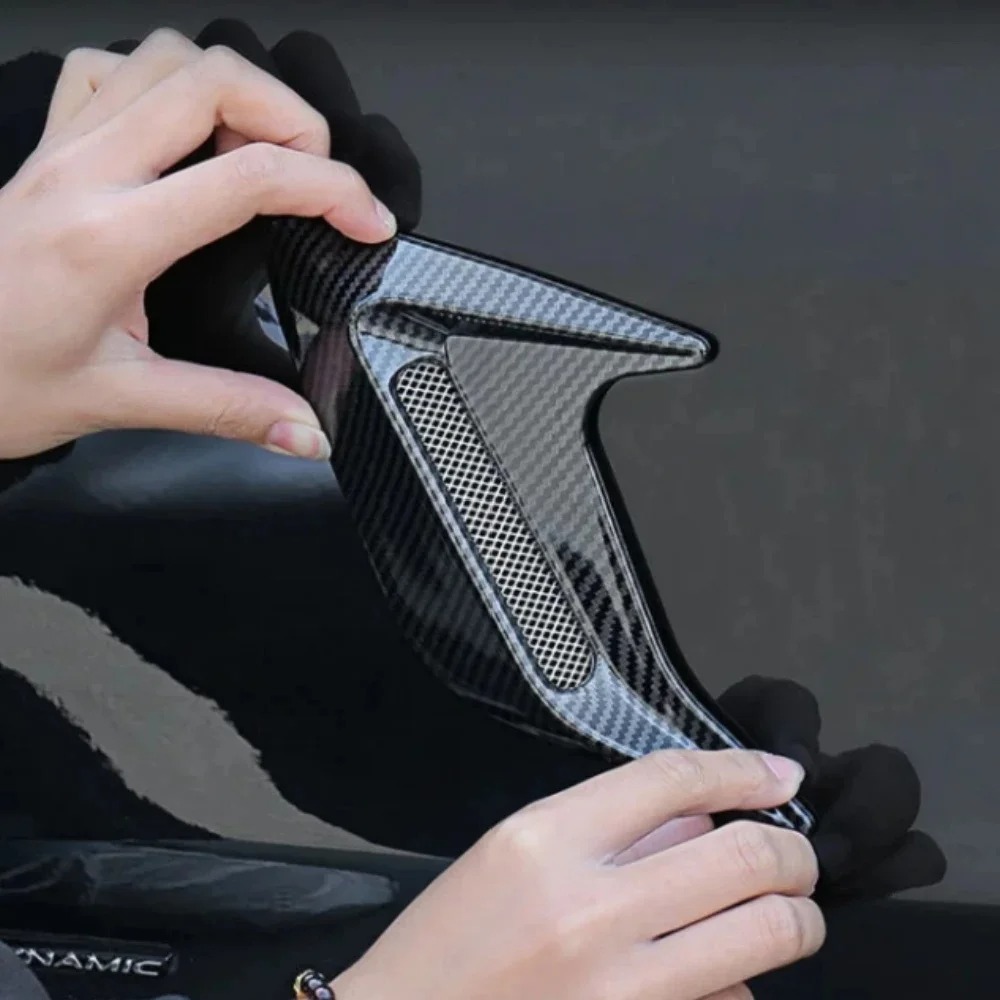 Carbon Fiber Universal Car Sha - Car Accessories Outside ulasan dan harga