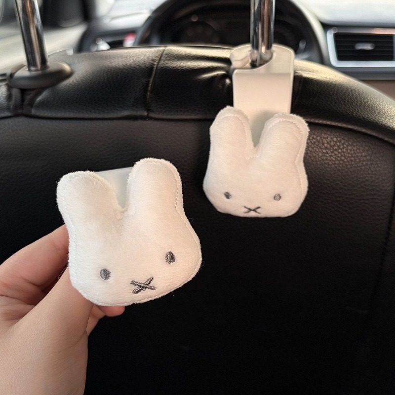 Miffy creative car hook with   - Car Accessories Interior ulasan dan harga