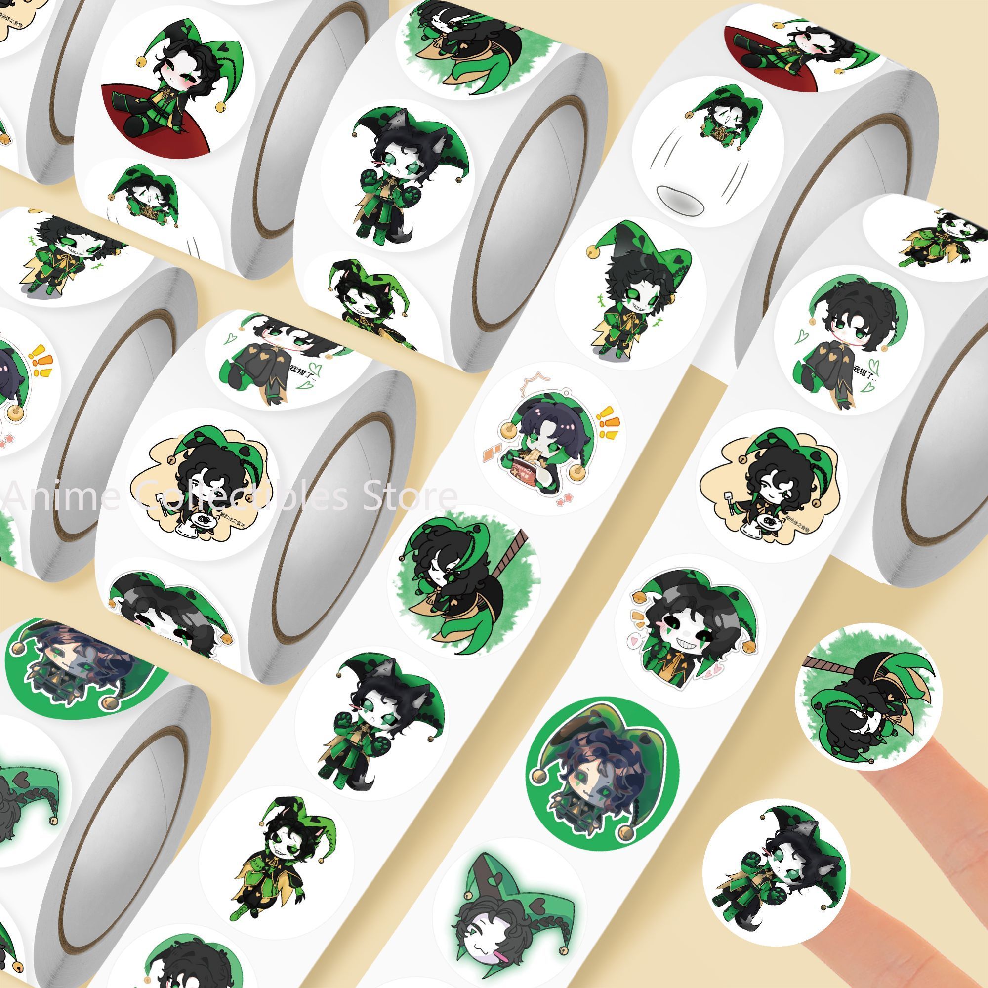 500Pc/Roll Anime The Freak Cir - Car Accessories Outside ulasan dan harga