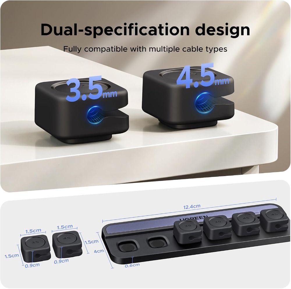 Magnetic Cable Organizer 6 Pac - Car Cable Organizer ulasan dan harga