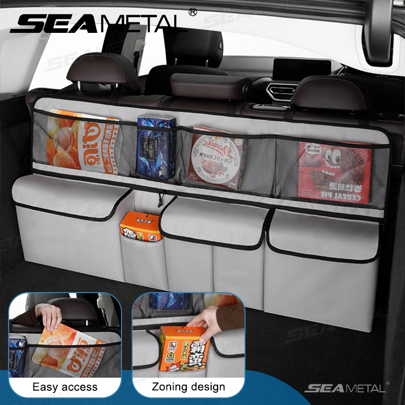 SEAMETAL Car Trunk Storage Bag - Car Trunk Organizer ulasan dan harga