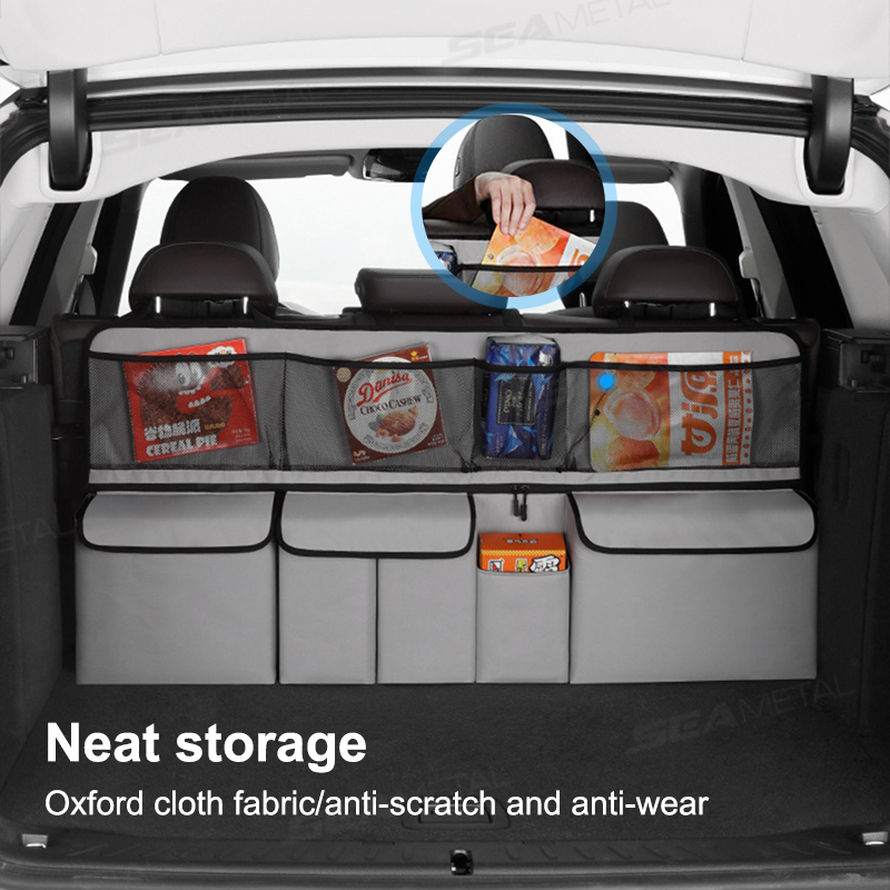 SEAMETAL Car Trunk Storage Bag - Car Trunk Organizer ulasan dan harga