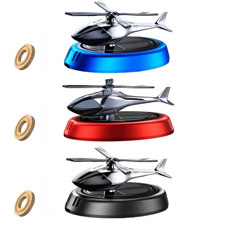 Solar Powered Helicopter Car A - Car Accessories Interior ulasan dan harga