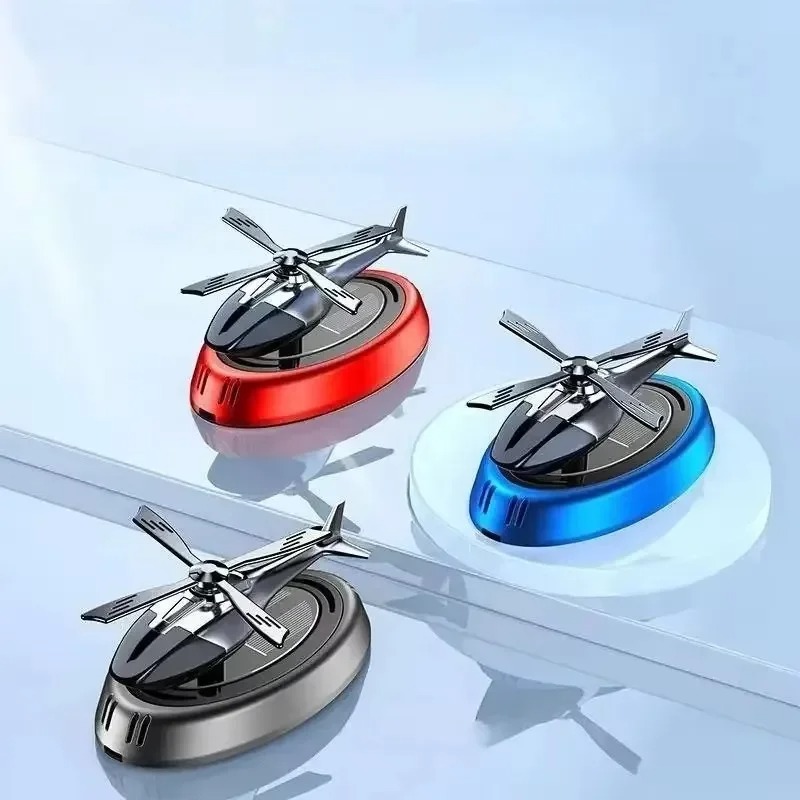 Solar Powered Helicopter Car A - Car Accessories Interior ulasan dan harga