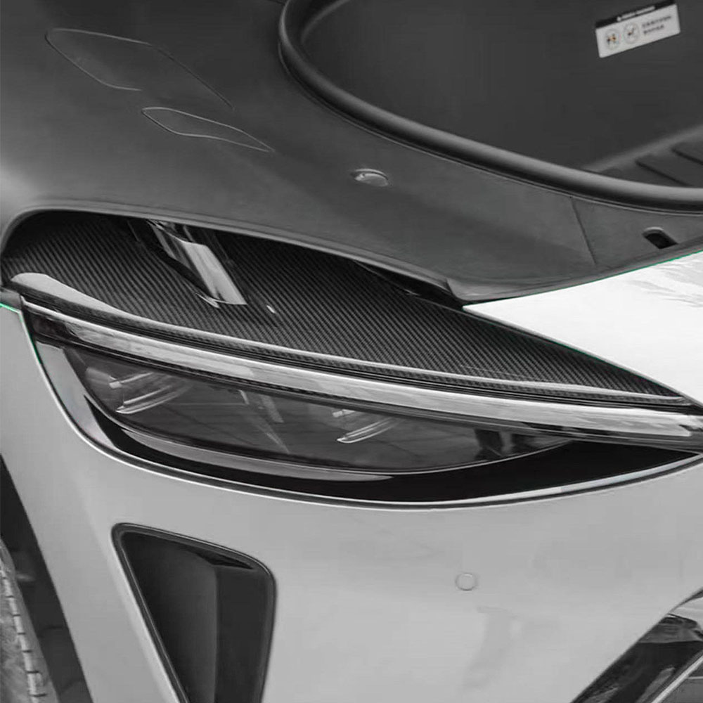2 Pcs Carbon Fiber Pattern Lam - Car Accessories Xiaomi ulasan dan harga