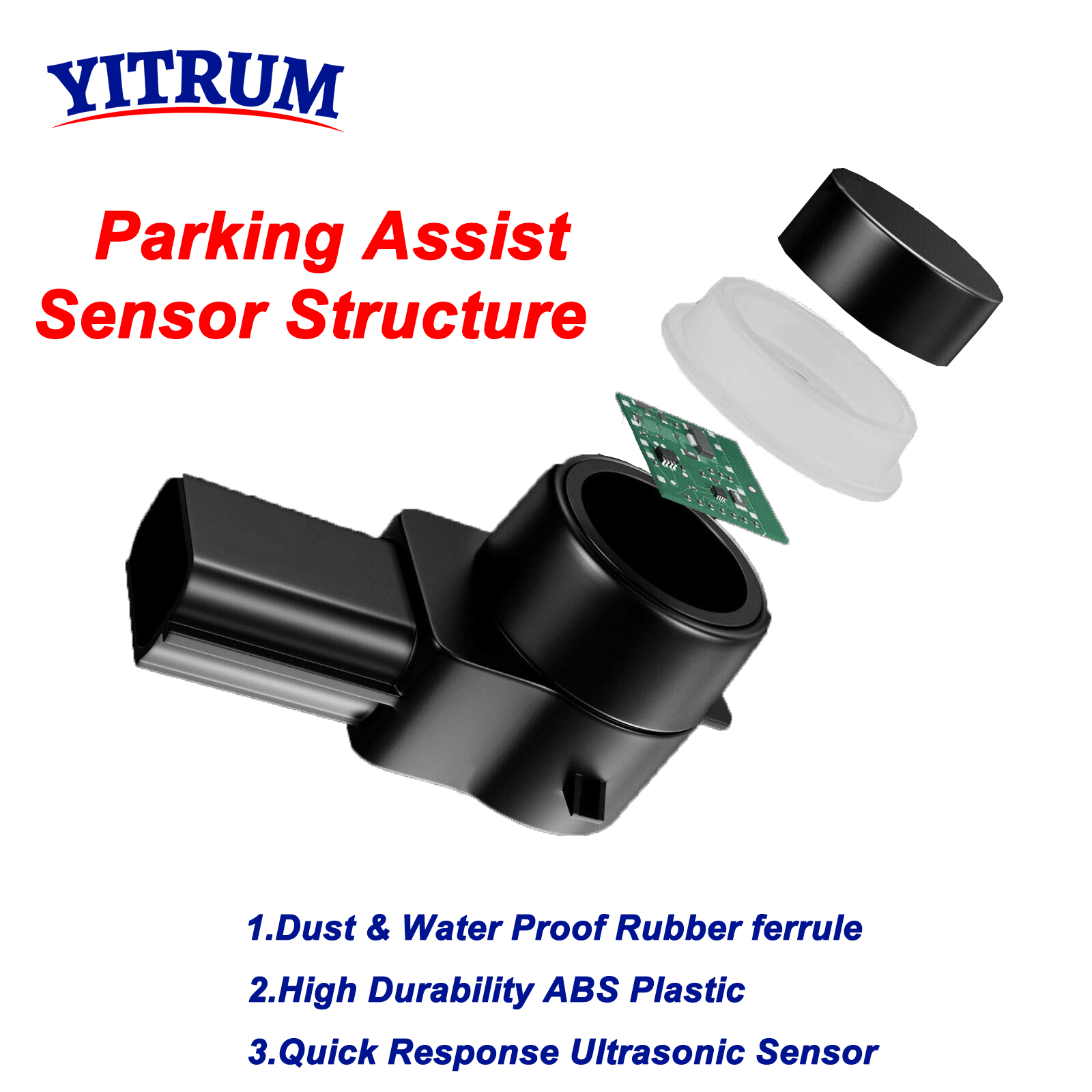 39680-SHJ-A61-C0 Black PDC Par - Parking Sensor Reverse ulasan dan harga