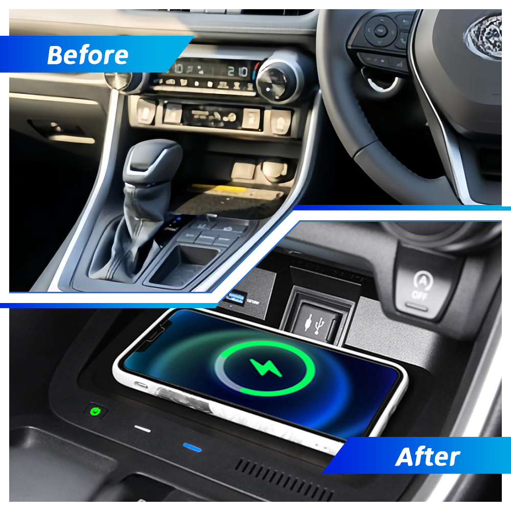 Wireless Car Charger for Toyot - Car Accessories Xiaomi ulasan dan harga